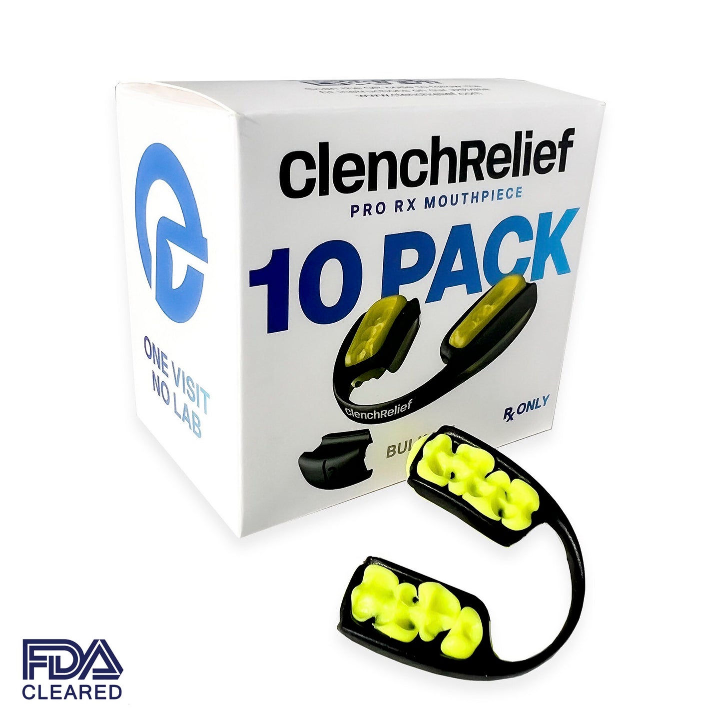 Clench Relief Pro Rx TMJ Mouthpiece Bulk Pack
