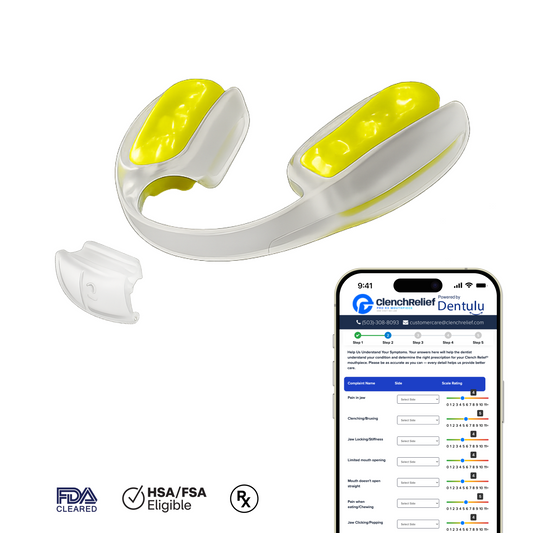 Clench Relief® Pro Rx TMJ Mouthpiece — With Teledentistry Prescription